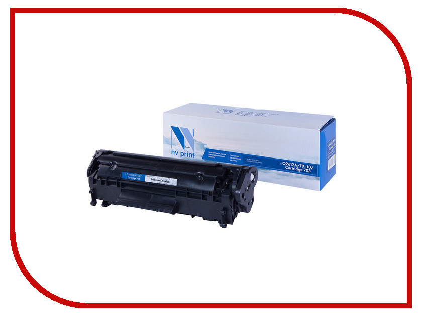 

Картридж NV Print Q2612A/FX-10/Can703 для LJ 1010/1015/1022/3020 L100/M4010