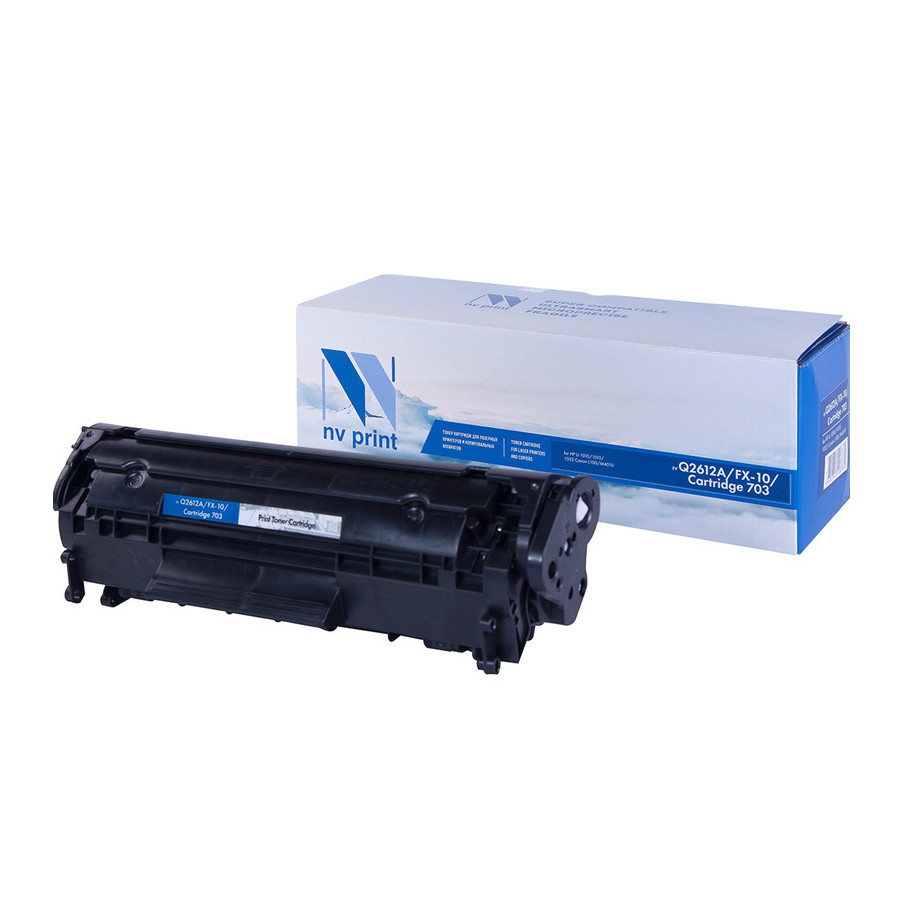 Картридж NV Print Q2612A/FX-10/Can703 для LJ 1010/1015/1022/3020 L100/M4010