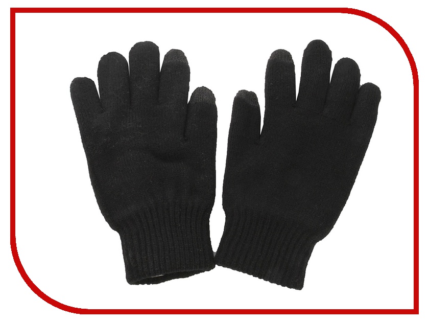 фото Теплые перчатки для сенсорных дисплеев DressCote Talkers Size M Black