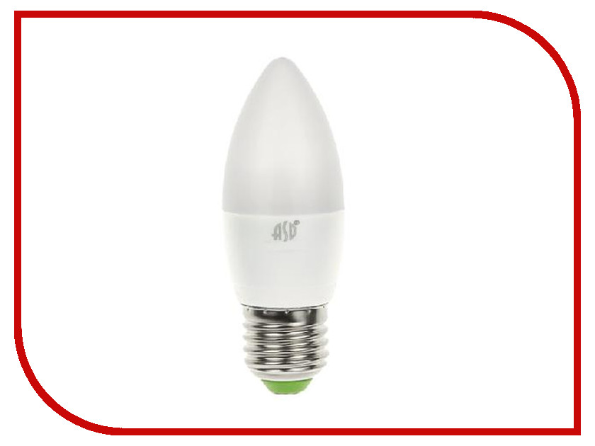 

Лампочка ASD LED Свеча Standard 7.5W 3000K 160-260V E27 4690612003948