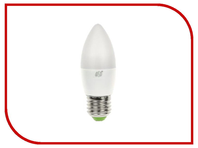 

Лампочка ASD LED Свеча Standard E27 7.5W 4000K 160-260V 4690612003955, LED-Свеча-Standard