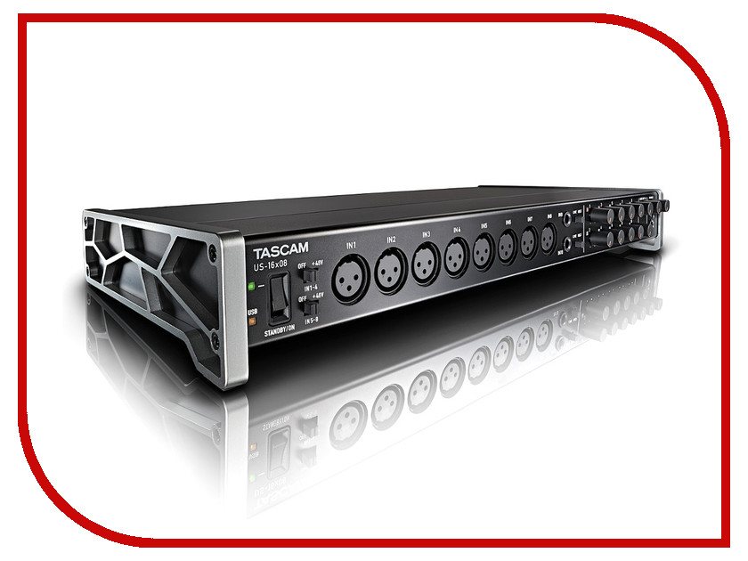 

Аудиоинтерфейс Tascam US-16x08, US-16x08