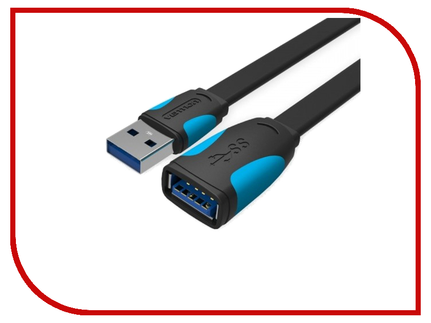 фото Аксессуар Vention USB 3.0 AM - AF 2m VAS-A13-B200