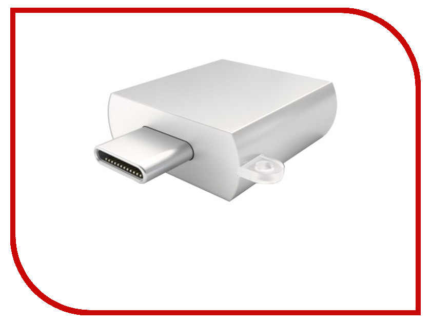фото Аксессуар Satechi USB 3.0 Type-C to USB 3.0 Type-A Silver B015YRRYDY/st-tcuas