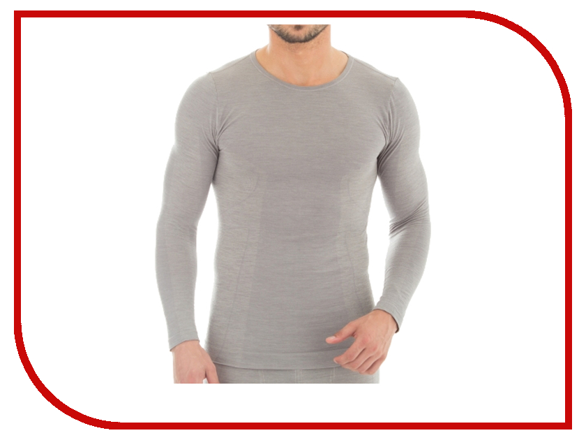 фото Рубашка Brubeck Comfort Wool M Grey LS12160 мужская