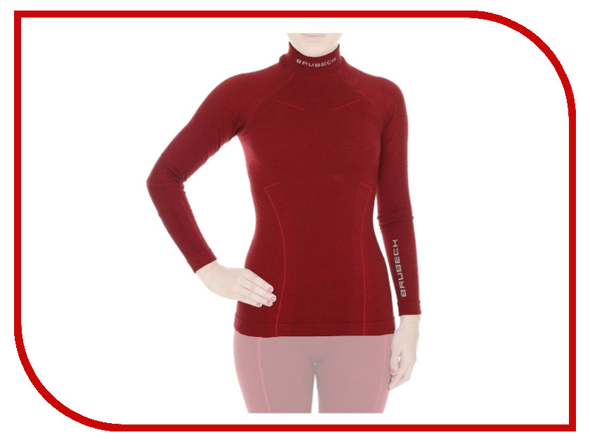 фото Рубашка Brubeck Wool Merino M Bordo LS10500 / LS11930