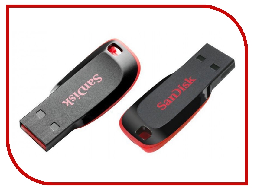 фото USB Flash Drive 16Gb - SanDisk Cruzer Blade CZ50 SDCZ50-016G-B35