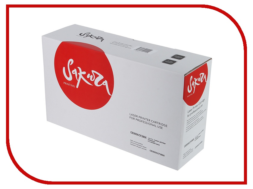 

Картридж Sakura SACE505X/CF280X для HP CE505X/CF280X