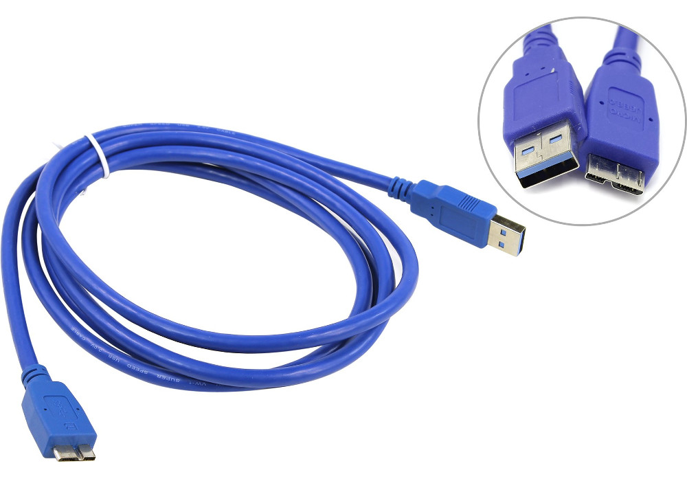 фото Аксессуар VCOM USB 3.0 AM - Micro USB BM 1.8m VUS7075-1.8M