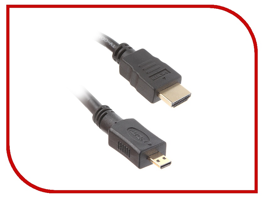 фото Аксессуар TV-COM HDMI to Micro HDMI ver 1.4V 3D 1m CG583K-1M