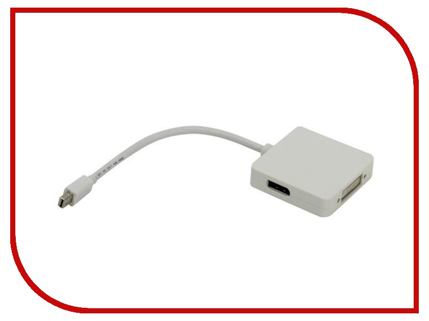 

Аксессуар Telecom Mini DisplayPort to DisplayPort/HDMI/DVI TA554, TA554