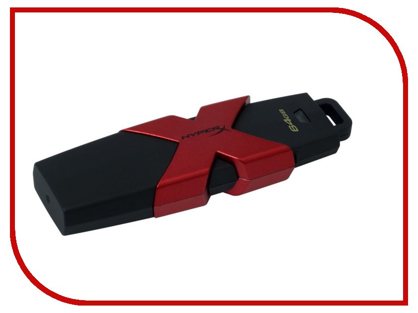 фото USB Flash Drive 64Gb - Kingston HyperX Savage HXS3/64GB