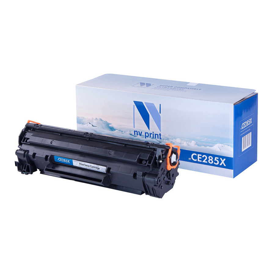 Картридж NV Print CE285X для LJ P1102/1120/M1132/M1212 резиновый прижимной вал hp lj p1102 p1566 p1606 m1132 m1536 m1212 m1214 m1217 rc2 9208 000