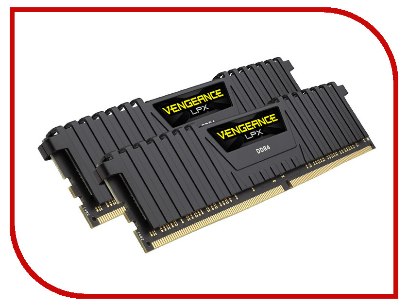 фото Модуль памяти Corsair Vengeance LPX PC4-24000 DIMM DDR4 3000MHz CL15 - 16Gb (2x8Gb) CMK16GX4M2B3000C15