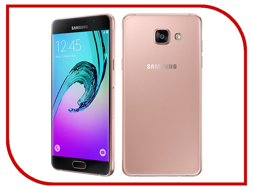 фото Сотовый телефон Samsung SM-A510F/DS Galaxy A5 (2016) Pink Gold