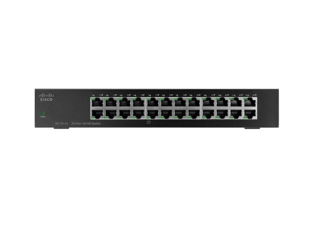 

Коммутатор Cisco SF110-24, SF110-24