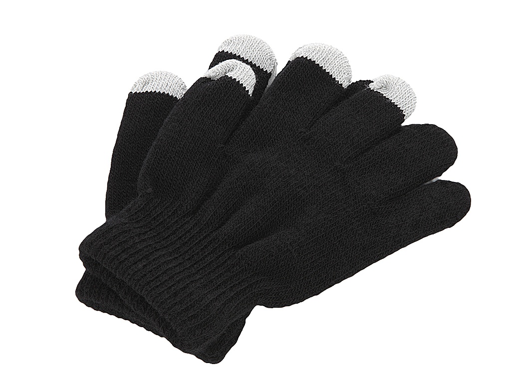фото Теплые перчатки для сенсорных дисплеев iGlover Classic Black Детские р.UNI