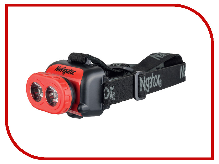 фото Фонарь Navigator 71 847 NPT-H09-3AA Red