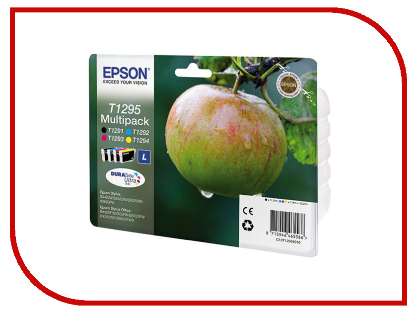 

Картридж Epson T1295 C13T12954010/C13T12954012, C13T12954010