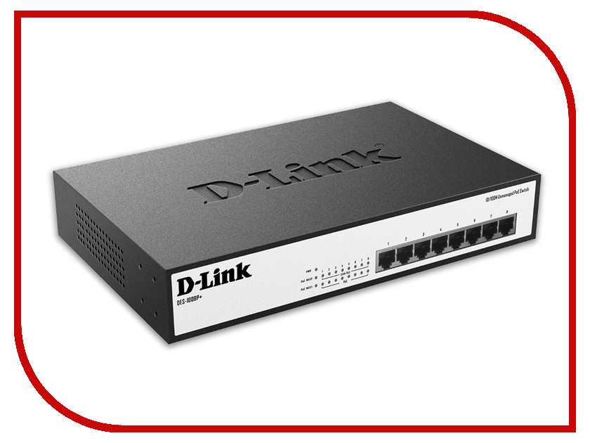 

D-Link DES-1008P+, DES-1008P+