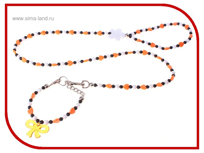 

Поводок Пижон Птифур 613208 Orange