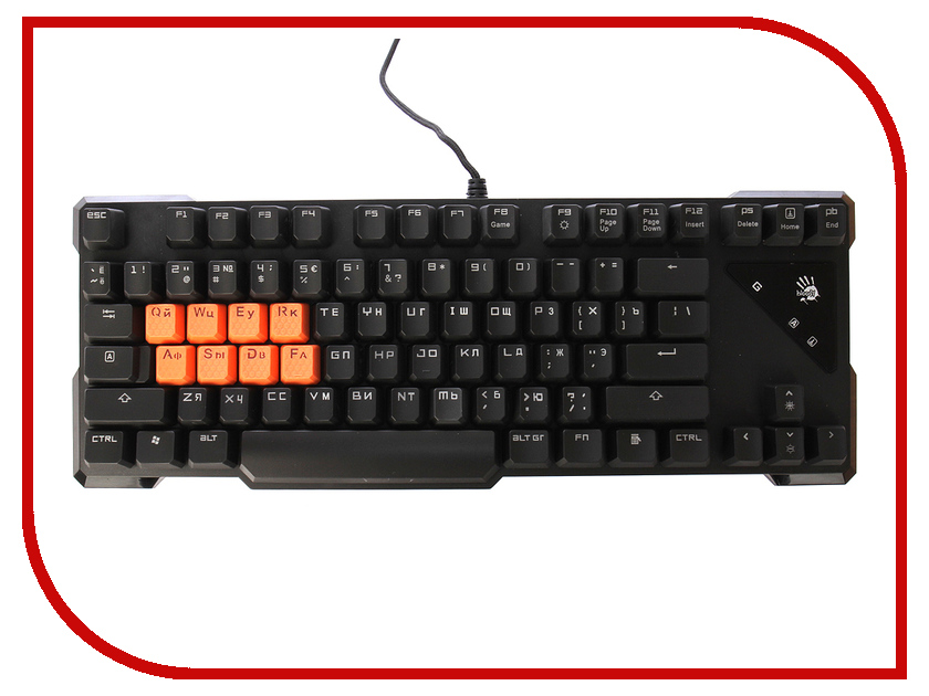 Zakazat.ru: Клавиатура A4Tech Bloody B530 Black-Red USB