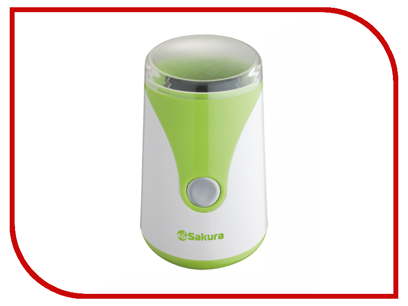 

Кофемолка Sakura SA-6157GR White-Green