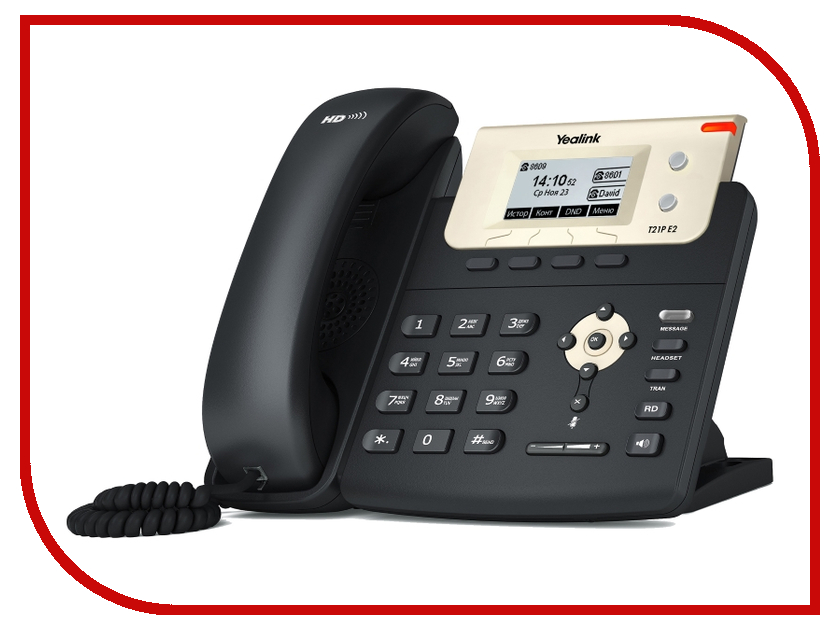 

VoIP оборудование Yealink SIP-T21P E2, SIP-T21P E2