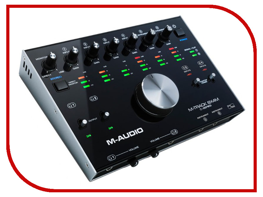 

Аудиоинтерфейс M-Audio M-Track 8x4M, M-Track 8x4M