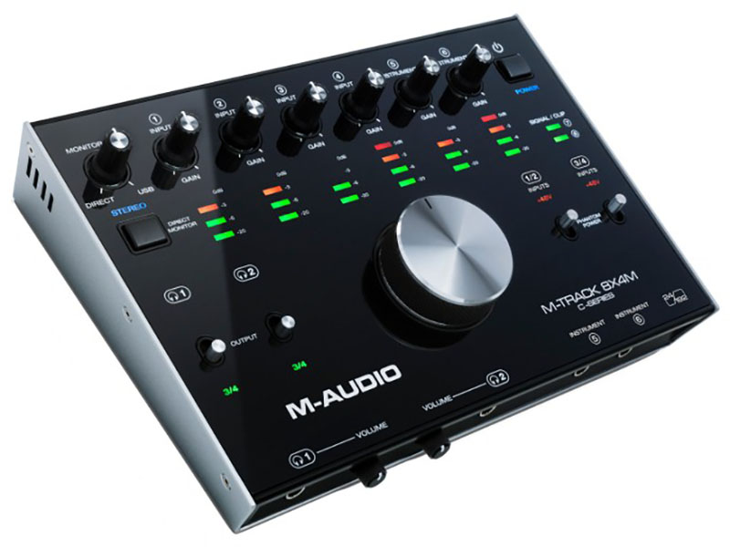 

Аудиоинтерфейс M-Audio M-Track 8x4M, M-Track 8x4M