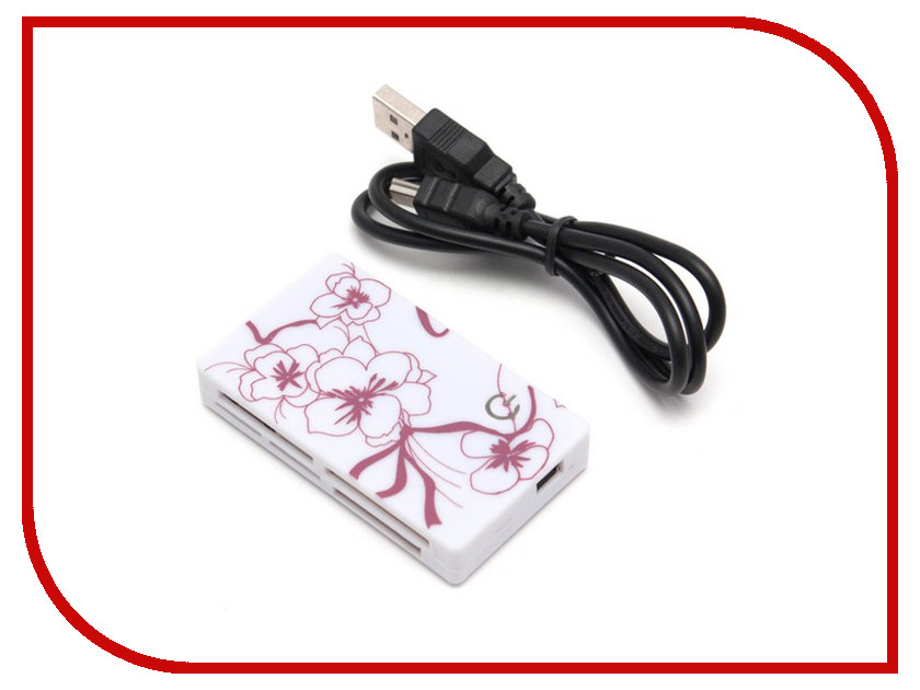 

Карт-ридер Deluxe DCR001WH1 100350st
