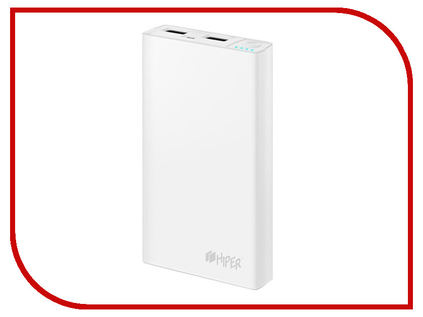 фото Аккумулятор HIPER Power Bank RP12500 12500mAh White