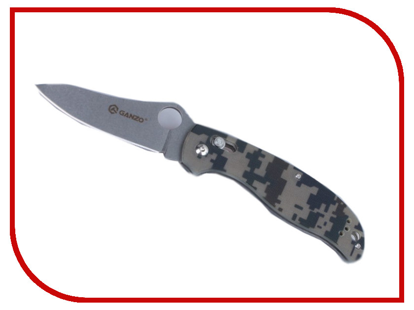 

Нож Ganzo G733-CA Camo - длина лезвия 91мм