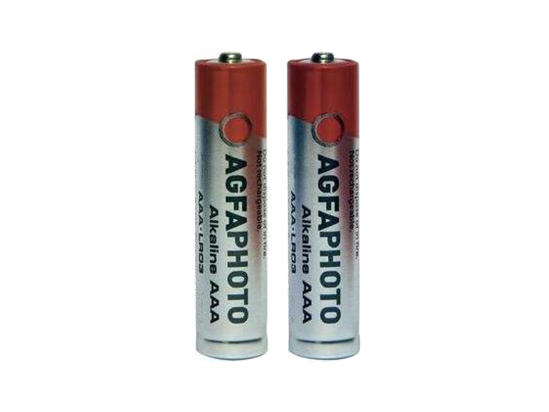 

Батарейка AAA - AgfaPhoto LR03 Alkaline (2 штуки), LR03 Alkaline
