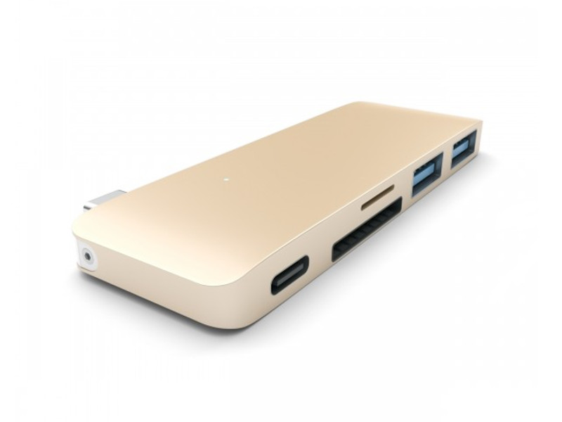 фото Satechi Combo Hub 3 in 1 USB Type-C USB 3.0 Gold B019PHF9UO