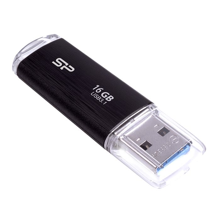 Zakazat.ru: USB Flash Drive 16Gb - Silicon Power Blaze B02 USB 3.1 Black SP016GBUF3B02V1K