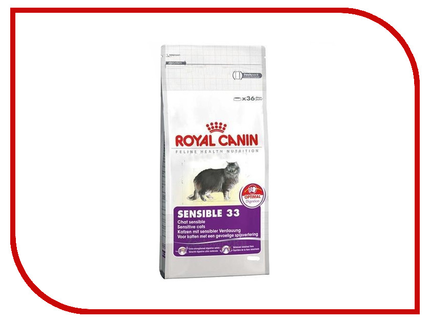 

Корм ROYAL CANIN Sensible 33 400g для кошек, Sensible 33