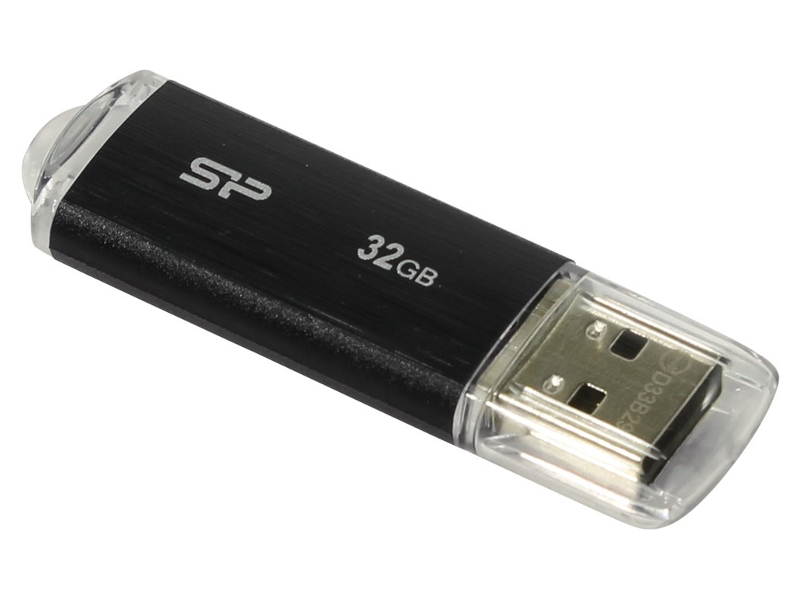 

USB Flash Drive 32Gb - Silicon Power Ultima U02 SP032GBUF2U02V1K, Ultima U02