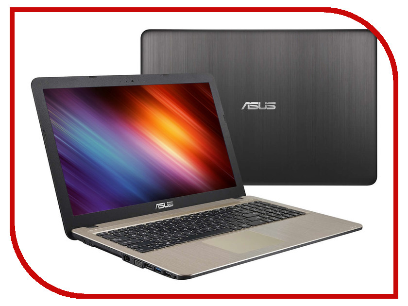 фото Ноутбук ASUS X540SA-XX012T 90NB0B31-M00740 (Intel Celeron N3050 1.6 GHz/2048Mb/500Gb/No ODD/Intel HD Graphics/Wi-Fi/Bluetooth/Cam/15.6/1366x768/Windows 10)