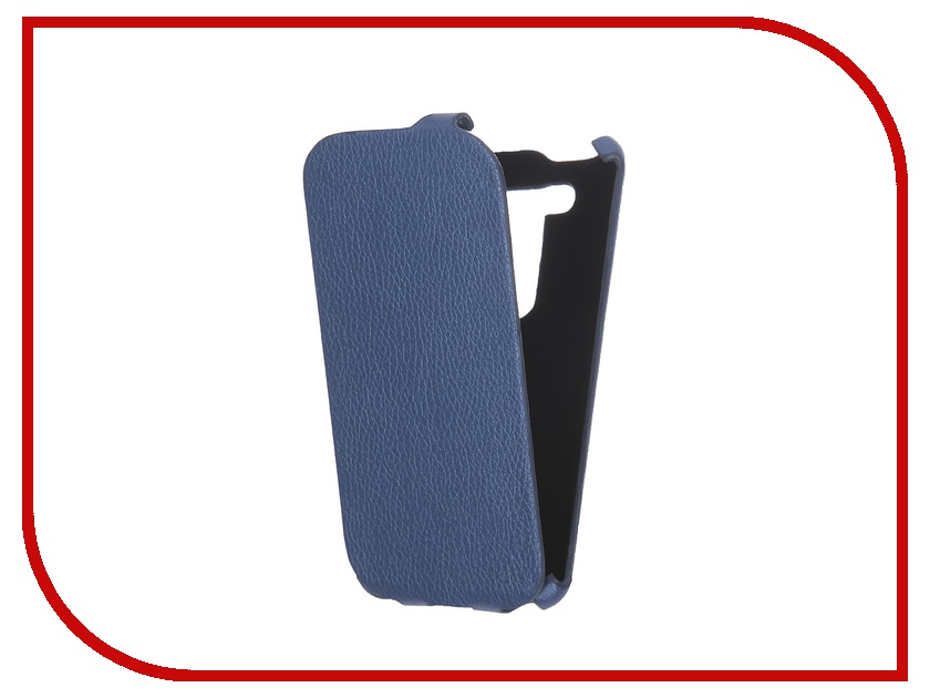 фото Аксессуар Чехол Cojess for ASUS ZenFone 2 Lazer ZE500KL Ultra Slim Экокожа Флотер Blue