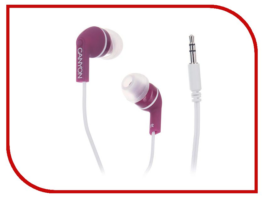 фото Наушники Canyon Fashion Earphones CNS-CEP01P Purple