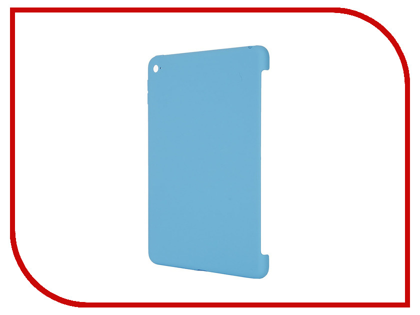 фото Аксессуар Чехол APPLE iPad mini 4 Silicone Case Blue MLD32ZM/A
