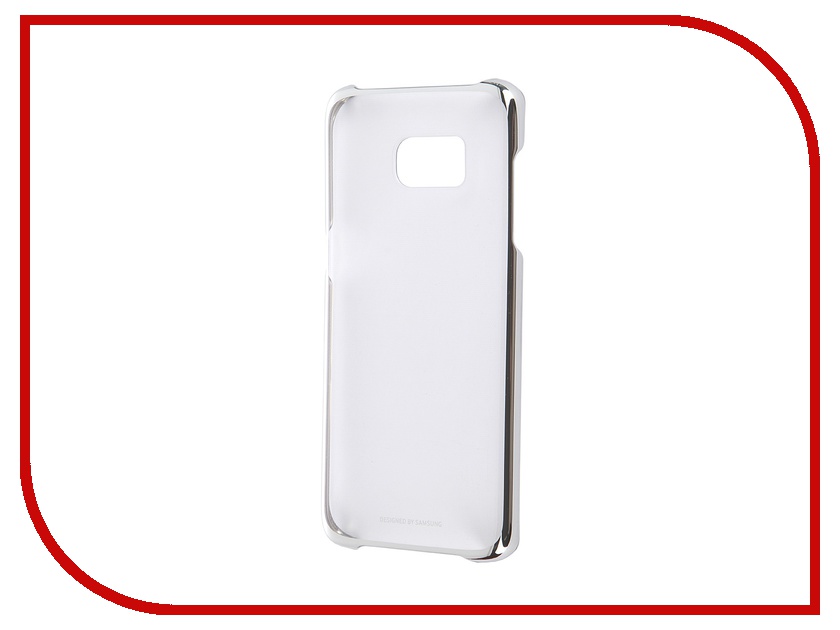 фото Аксессуар Чехол-накладка Samsung Galaxy S7 Edge Clear Cover Silver EF-QG935CSEGRU