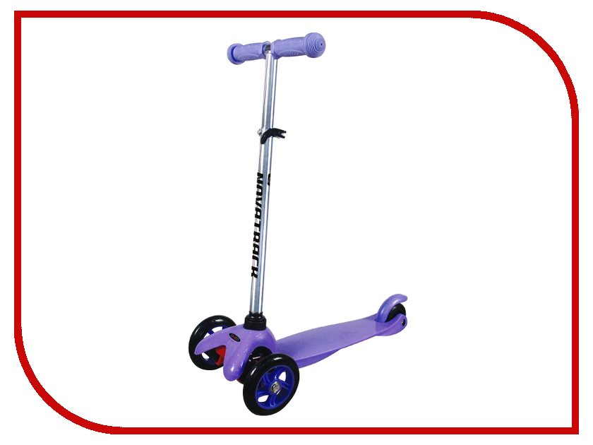 

Самокат Novatrack Disco-kids Violet 120H.DISCOKIDS.VL6