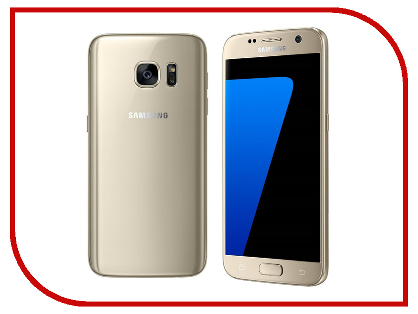 фото Сотовый телефон Samsung SM-G930FD Galaxy S7 32Gb Gold Platinum