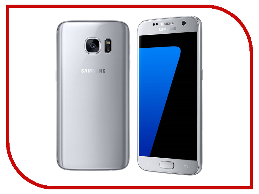 фото Сотовый телефон Samsung SM-G930FD Galaxy S7 32Gb Silver Titanium