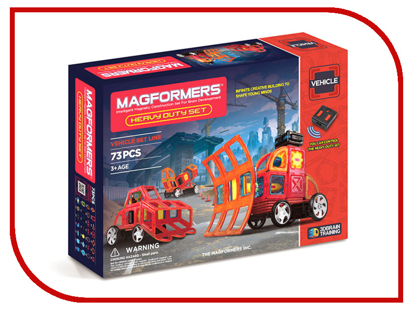 

Конструктор Magformers Heavy Duty Set 63139, Heavy Duty Set 63139