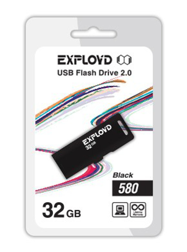 Zakazat.ru: USB Flash Drive 32Gb - Exployd 580 EX-32GB-580-Black