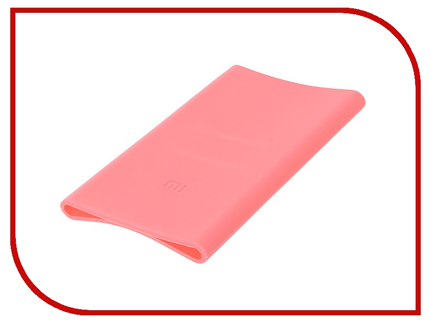 

Аксессуар Чехол Xiaomi Silicone Case for Power Bank 5000 Pink