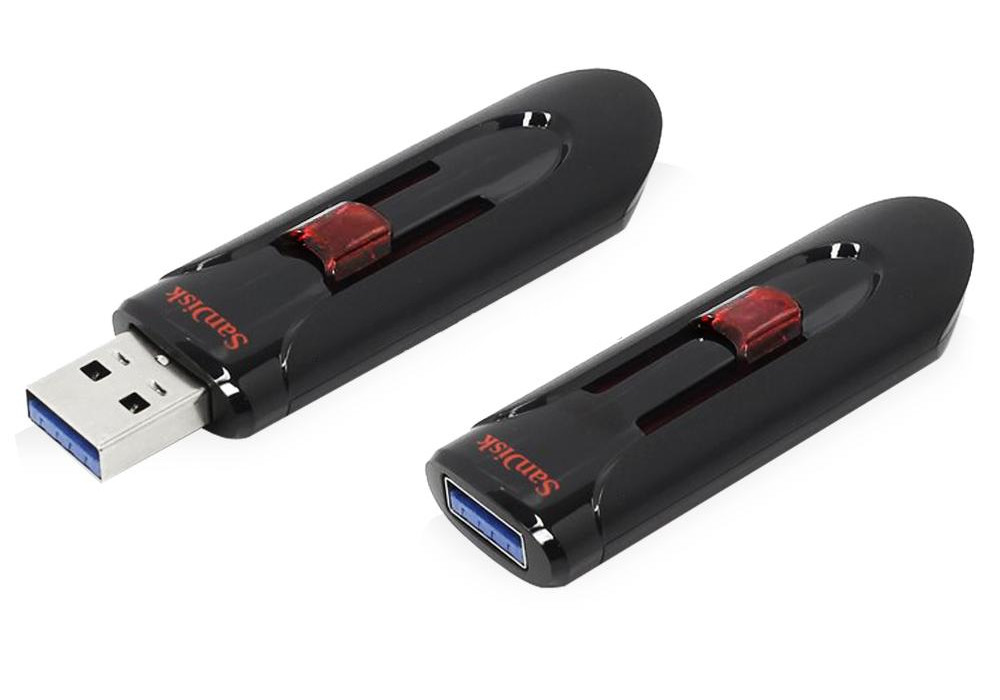 USB Flash Drive 64Gb - SanDisk Cruzer Glide SDCZ600-064G-G35 usb flash sandisk cruzer glide 128gb sdcz600 128g g35